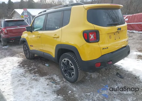 2017 Jeep Renegade Trailhawk 4X4 из США, поврежденный, VIN ZACCJBCB6HPF22771